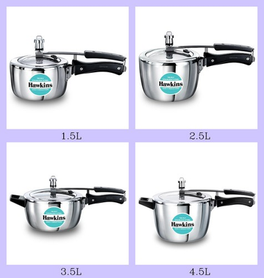 #ad #ad Hawkins Triply Stainless Steel Pressure Cooker Inner Lid Cooker Silver HSST $78.37