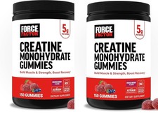 Force Factor Creatine Gummies 150 ct (pack of...