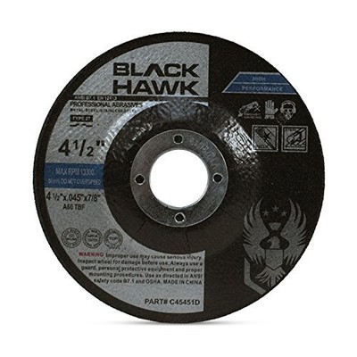 BHA Metal and Stainless Steel Depressed Center Cut Off Wheels for Angle Grinders