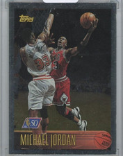 その他 NBA 1996 Topps50 #139Michael Jordan+1sc Michael Jordan 1996 Topps #139 NBA at 50 Price Guide - Sports Card
