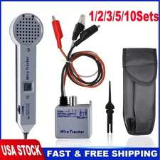 1-10X 200EP Tone Generator Kit, High Accuracy Wire Tester Kit for Network Cables