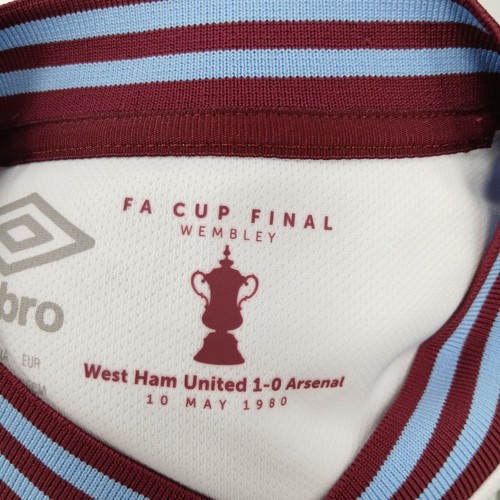 West Ham United 2019/20 Away Football Shirt Size YXL Youth 13-14Y RMF-FPL18 - Picture 4 of 7