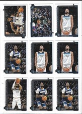 MINNESOTA TIMBERWOLVES - 2025-26 TOPPS BASKETBALL BASE CARDS - 18 CARD LOT #2