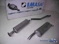Imasaf Auspuffset Msd+Esd für Opel Kadett E Caravan + Kasten 1.8 + 2.0 1985-1991