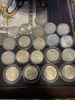 20 US Silver Peace Dollars- Mix Of Dates And Conditions.