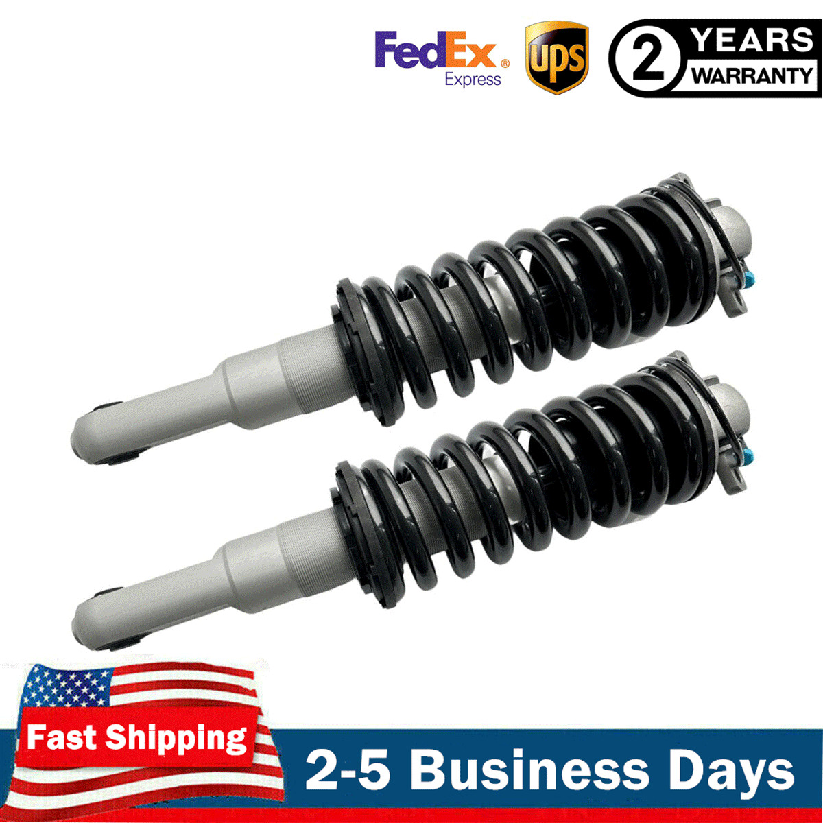 2X Rear Magnetic Shock Absorber Spring Struts For Ferrari F430 Spider Base 05-09