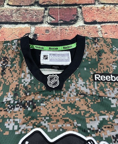 Reebok Pittsburgh Penguins Digital Camo Military NHL Hockey Jersey Youth L/XL - Picture 8 of 11