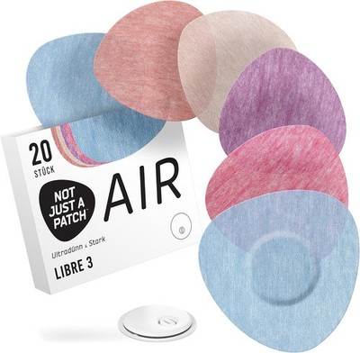 Not Just A Patch Air Freestyle Libre 3 Plus Sensor Pflaster (20er Pack) -