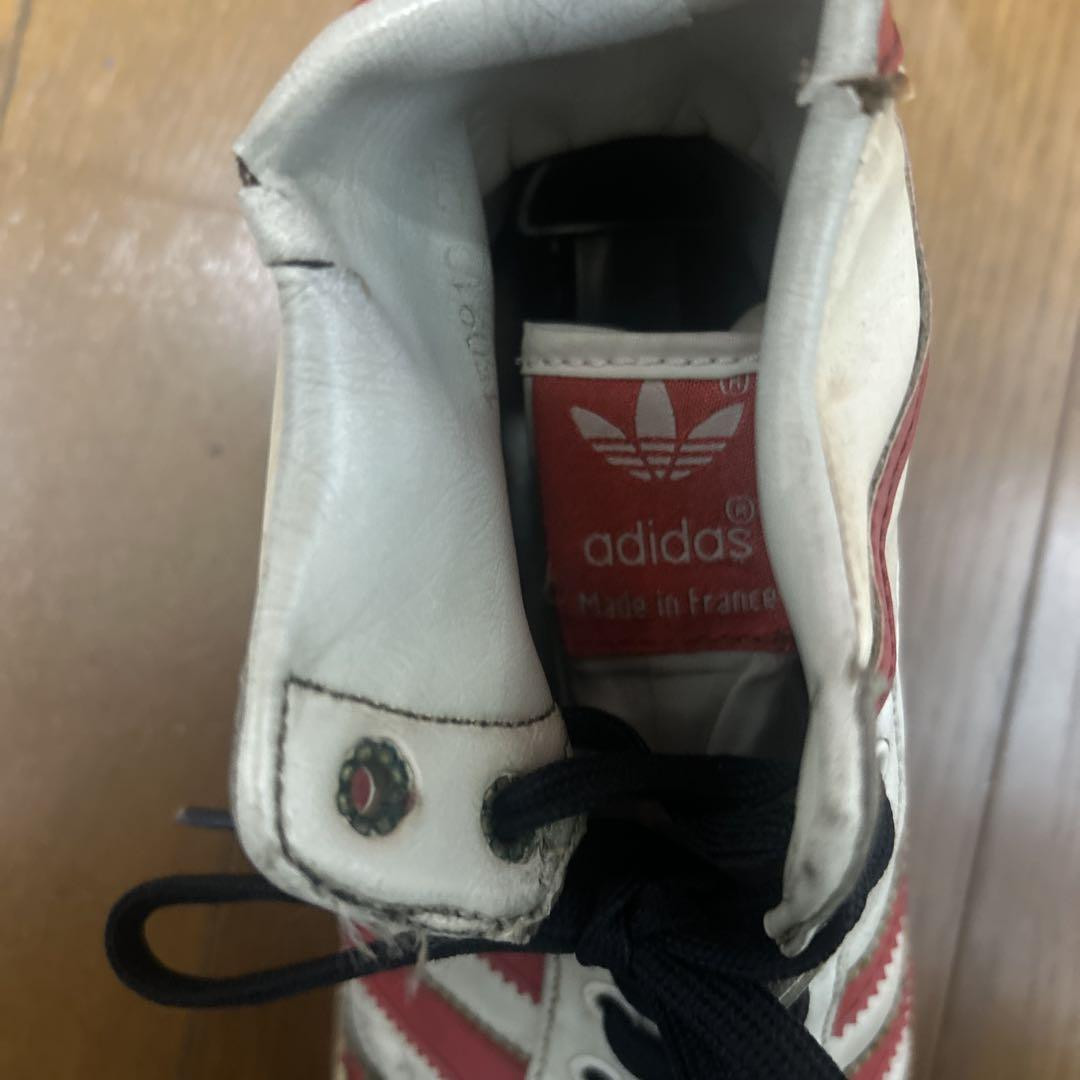 adidas 80s Vintage Sneakers TOURNEY HI Made in France Size 8 adidas 80s Vintage Sneakers TOURNEY HI Made in France Size 8