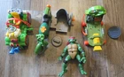Vintage TNMT Vehicle lot Toilet Taxi Cheapskate Skateboard Turtlecycle Raphael