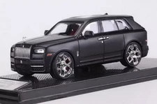 SC ART 1/64 Scale Rolls Royce Cullinan Matte black Dicast Car Model Toy Gift