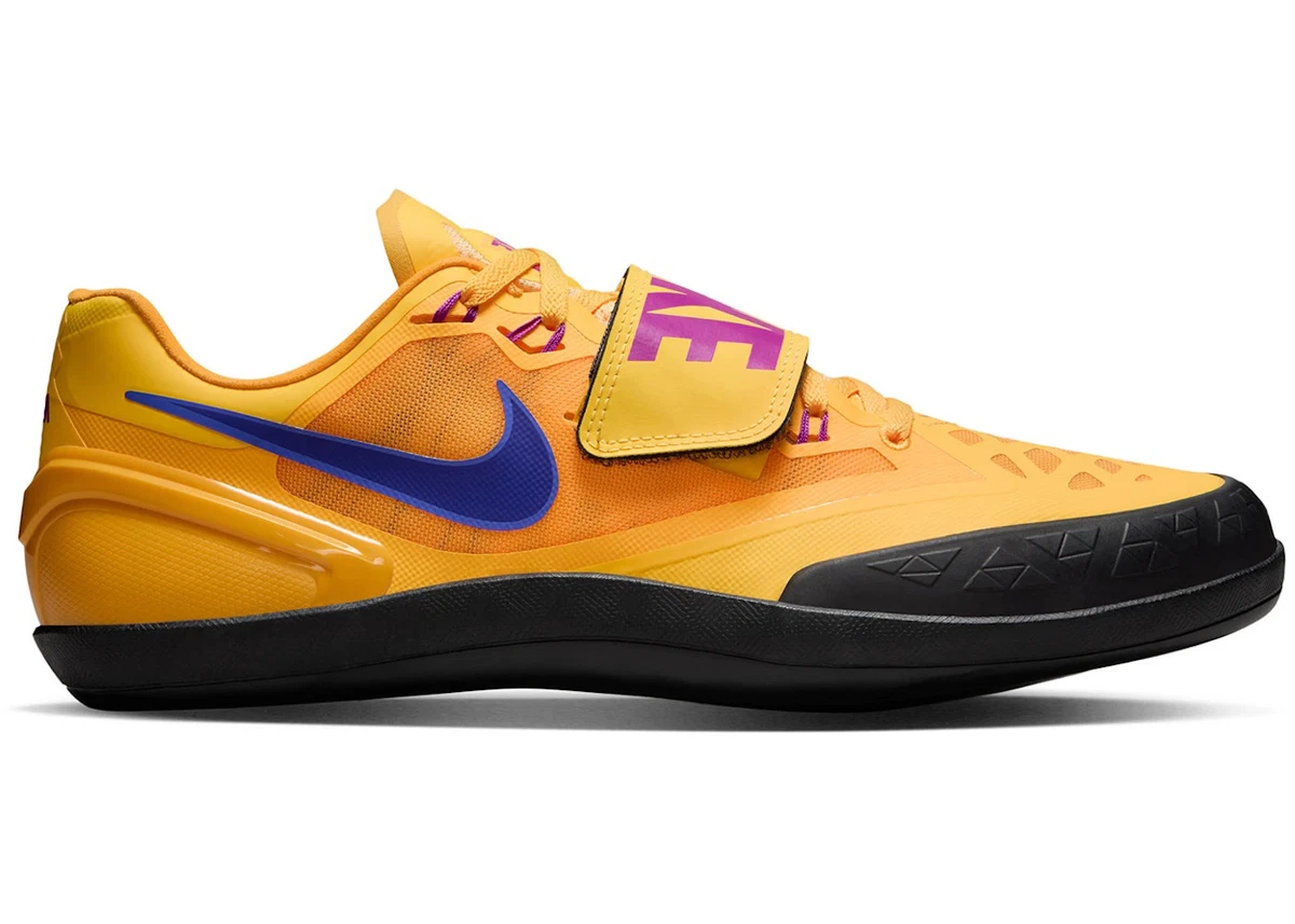 Nike Zoom Rotational 6 Throwing Shoes Citron Pulse Men\'s Size 9 FZ9606-800 NWOT Nike Zoom Rotational 6 - Citron Pulse/Indigo Burst/Laser  main image 3