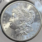 1881-S Morgan Silver Dollar BU MS+ Strong Luster Sharp Strike