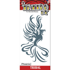Tinsley Transfers Tribal Phoenix Temporary Tattoo - Morris Costumes