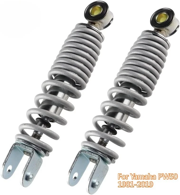 Motorcycle Rear Shock Absorber Shocks Silver For Yamaha PW50 Dirt Bike 1981-2019 Foto 4 de 4