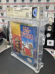 Short Order Eggsplode! NES Power Pad Sealed VGA WATA CGC Nintendo NES SNES GBA