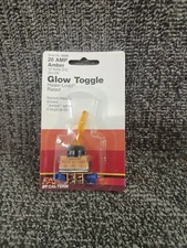 10 Packs Calterm 40220 Universal 20 Amp Illuminated Glow Toggle Switch