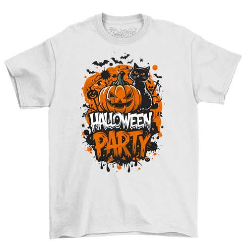 Halloween_230 T-shirt - Spooktacular Fun! 100% Cotton, Funny Unisex Printed Desi - Picture 5 of 46