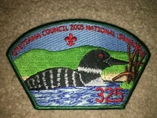 Boy Scout Otetiana New York 325 Loon Council JSP 2005 National Jamboree Patch