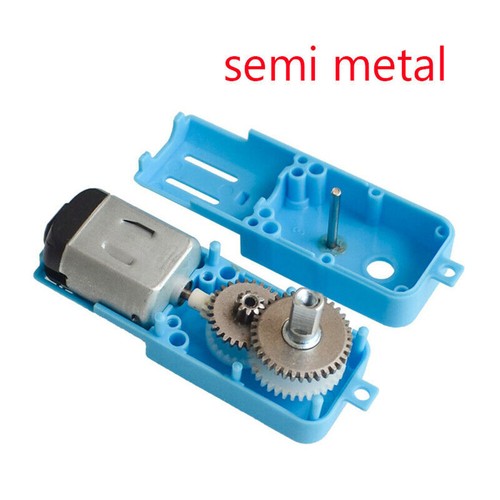 1:90 Geared Motor TT Roboter Smart Auto Chassis Anti Interferenz 3V-6V 110RPM - Picture 8 of 11