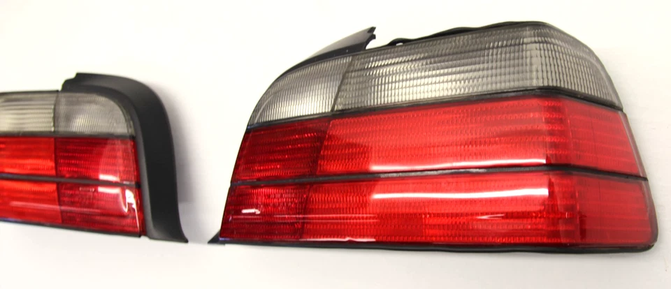 JUEGO LUCES TRASERAS AHUMADAS BMW DEPO E36 92-99 CUPÉ VERT CONDUCTOR PASAJERO IZQUIERDO DERECHO Foto 4 de 4