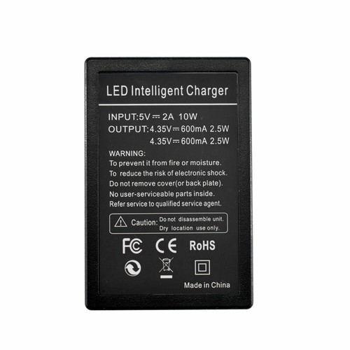 USB LED Battery charger for Gopro AHDBT-501 Gopro Hero 5 Hero 6 Hero 7 Camera - Picture 6 of 7