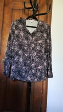 Esprit Floral Print Distressed Long Sleeve To...