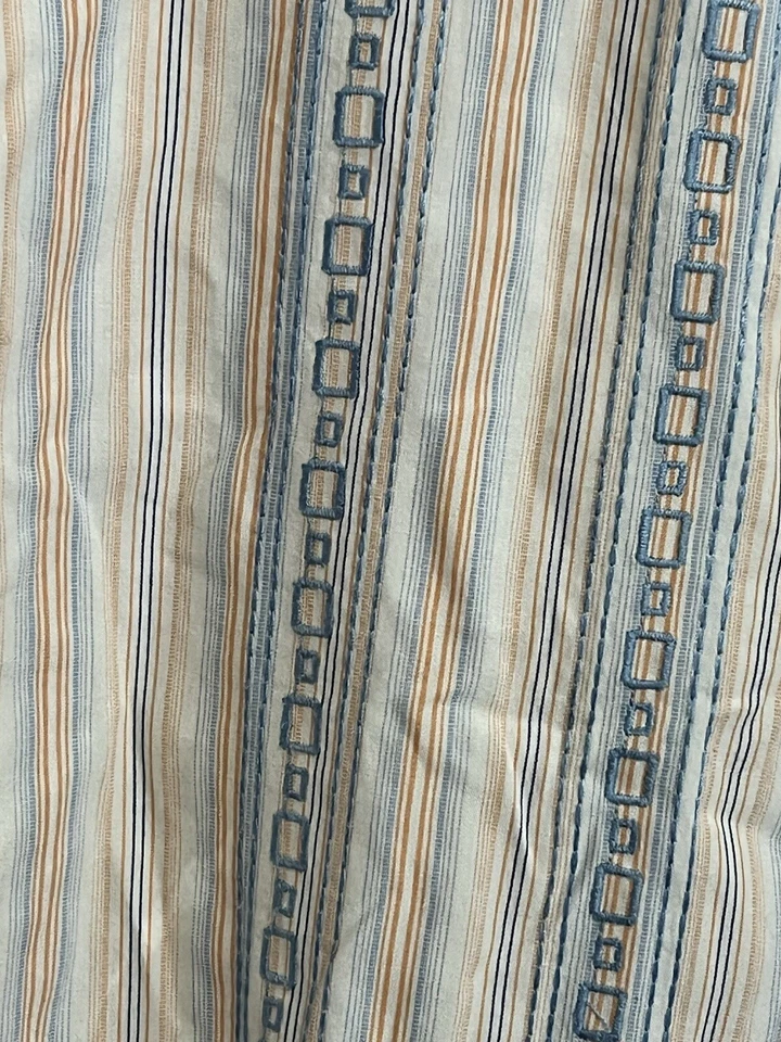 Camisa para hombre L/XL con puño abatible en contraste ropa de calle manga larga botón GQ Foto 2 de 4