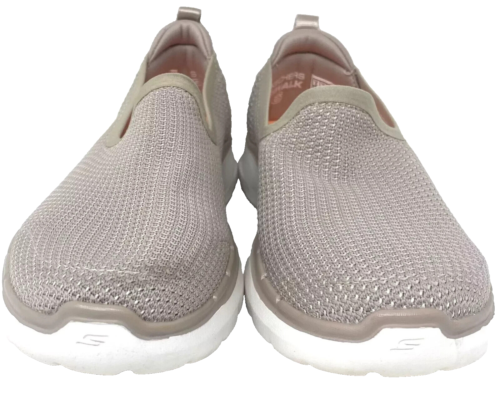 Skechers Women's Gowalk Clear Virtue Slip On Shoes Taupe #124505 Size:7 117J - Picture 2 of 5