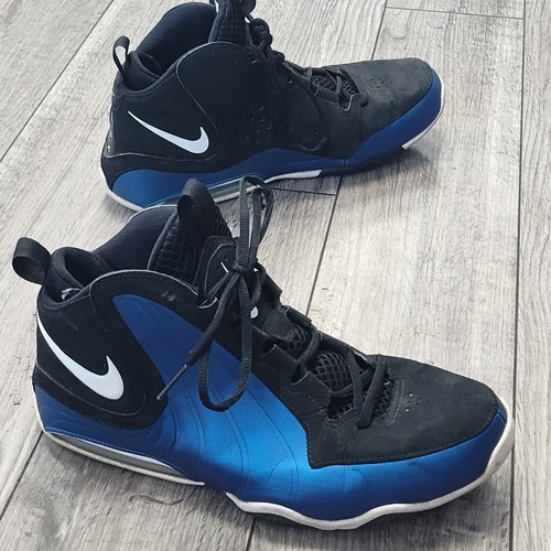 Nike Air Max WAVY Sneakers Men's 11 Blue Black AV8061-002 Basketball Shoe Elite - Picture 3 of 12