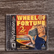 Wheel of Fortune 2nd Edition (Sony Playstation, 2000) Complete