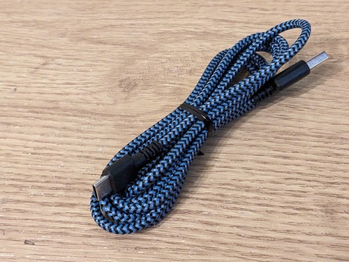 USB cable ONLY Cronus Zen mod controller blue braided Micro-USB Mini-USB USB-C - Picture 14 of 15