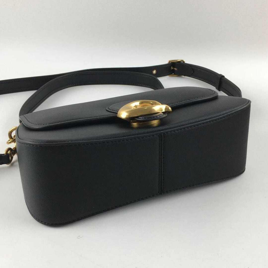 Borsa a tracolla Coach C4823 in pelle morbida tabby 2 vie tracolla nera outlet