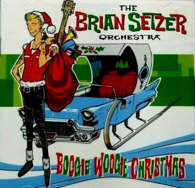 Surfdog records CD the brian setzer orchestra - boogie woogie christmas (640424404024)