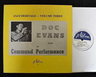 Doc Evans Plays In Command Performance Jazz Heritage Volume Three Jazzology 87