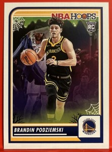 Brandin Podziemski 2023-24 Haunted Hoops Rookie Card #15 Golden State Warriors