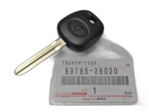 Toyota 89785-26020 RAV4 CAMRY 4RUNNER PRIUS HIGHLANDER LLAVE EN BLANCO - Imagen 2 de 5