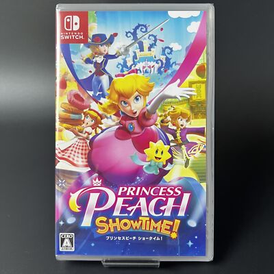 PRINCESS PEACH SHOWTIME! 新品未開封 7 Princess Peach Showtime ! Nintendo Switch Japan Edition