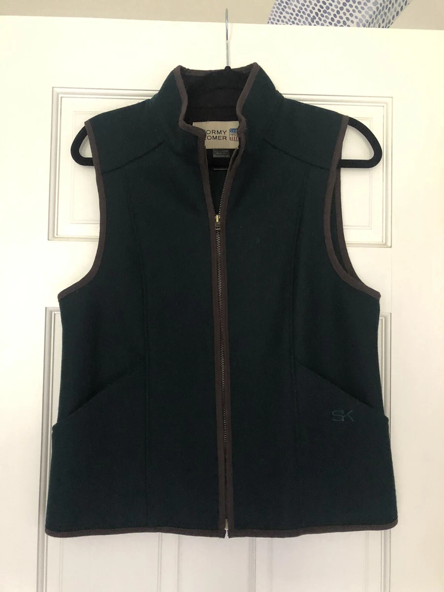 STORMY KROMER Womens M WOOL VEST Jacket ThE IDA OUTFITTER DarK