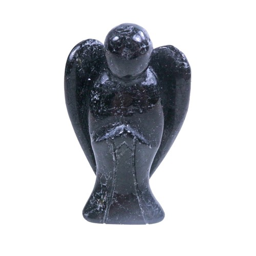 Engel Edelstein Figur Schutzengel Glücksbringer stehend mit Standfläche 25-35mm - Bild 14 von 21