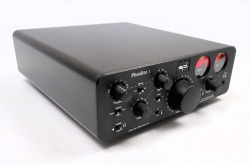 SPL Phonitor 2 Black Headphone Amplifier Monitoring Amplifier Original Packaging + 2Y Warranty - Picture 3 of 10