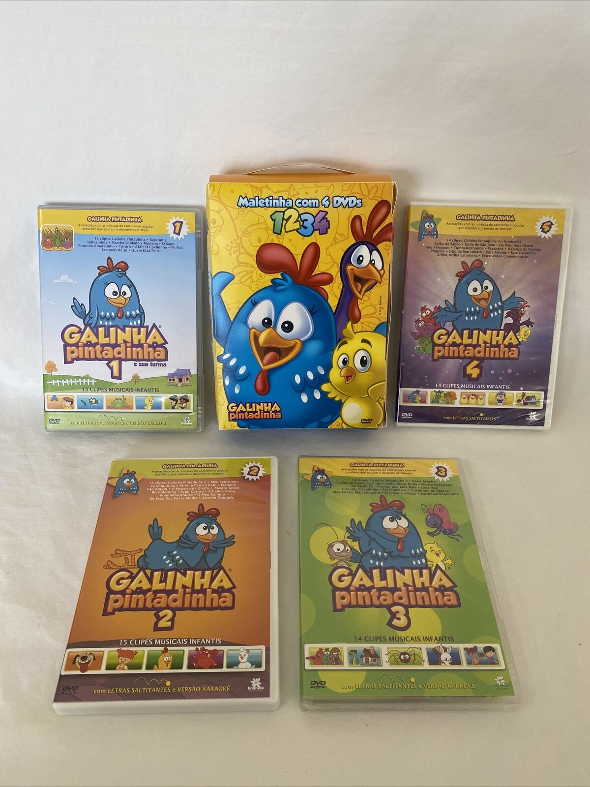 Galinha Pintadinha - Galinha Pintadinha, Vol. 4: lyrics and songs