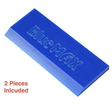 Blue Max Rubber Blade Squeegee Window Car Tint Wiper Tool- 2 Pcs