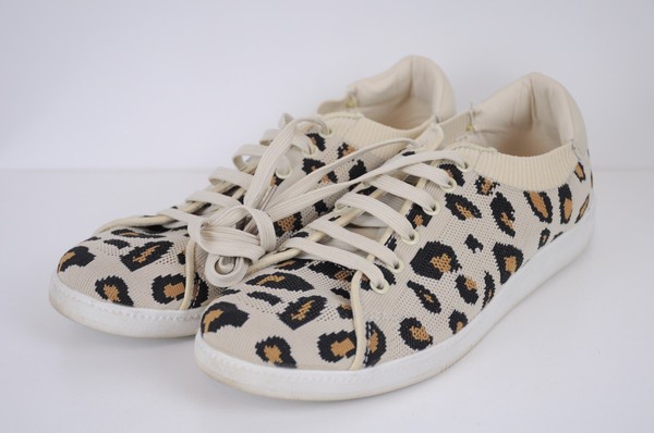 Seed Heritage Womens Shoes Size 39 Brown Leopard Print Casual Flat 