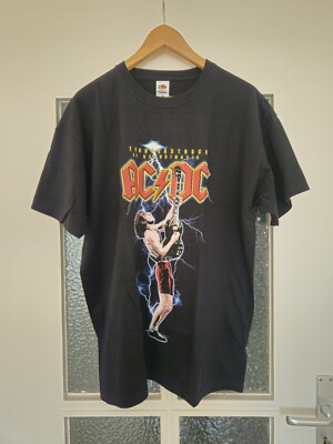 ACDC Rock or Bust World Tour 2015 Scandinavia Shirt Größe XL