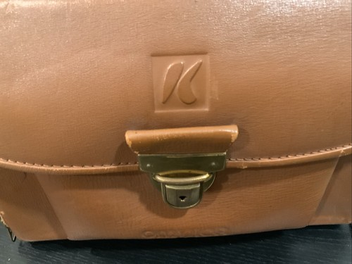 Vintage OMNICA 100 Deluxe West German Leather Camera Bag + gratis Zubehör !!!! - Bild 3 von 21