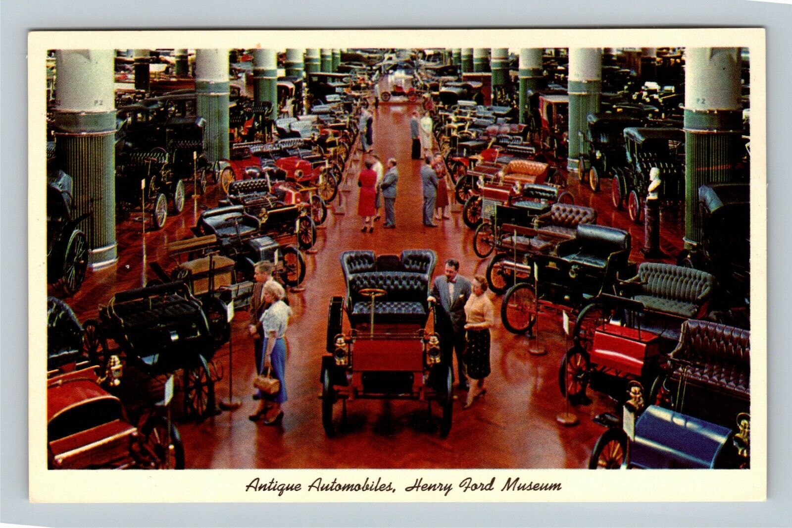 Dearborn MI, Henry Ford Museum, Antique Automobiles, Michigan Vintage