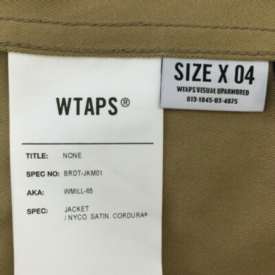 WTAPS WMILL 65 JACKET NYCO SATIN CORDURA field jacket [used] [good