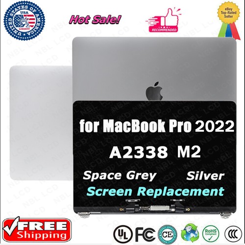 A2338 for MacBook Pro 13 M2 2022 Retina LCD Screen Replacement Assembly