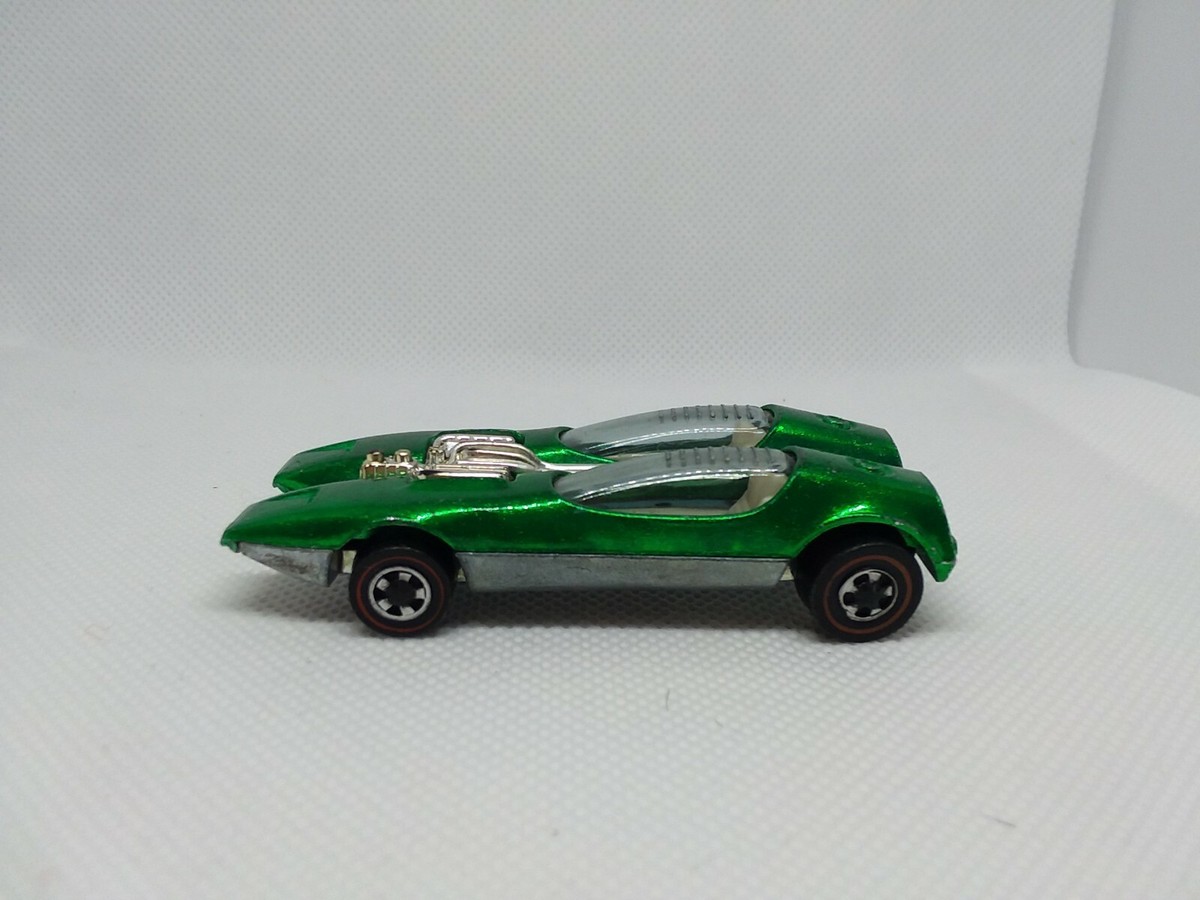 Hot Wheels Redline Splittin' Image Car 1968 Green White